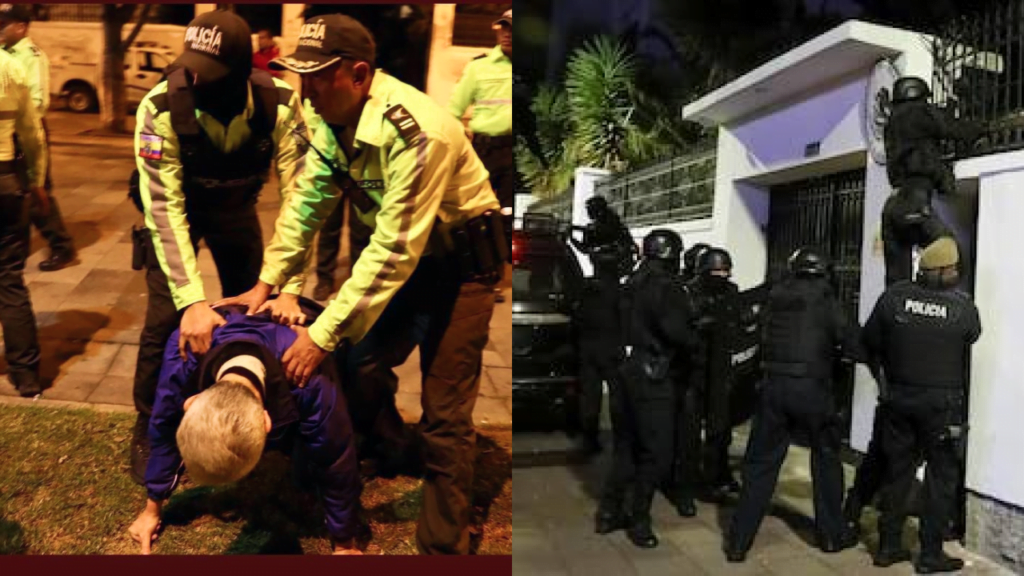 Mexico suspended diplomatic relations with Ecuador after a dramatic raid