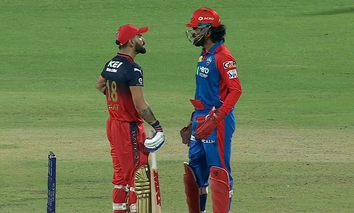 Virat Kohli KL Rahul fight IPL 2025