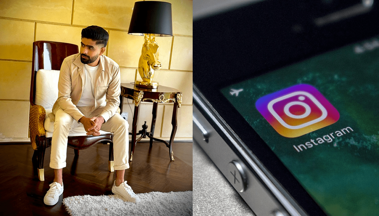 Babar Azam's Instagram account banned in India